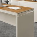 Ver imagem 6 de Conjunto de Escritório Office 2 Peças Mesa e Balcão Buffet Oslo