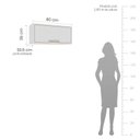 Ver mais imagens de Cozinha Completa 5 Peças 224,5CMX310CM Amara Branco