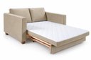 Ver imagem 2 de Sofá Cama Casal 150 cm Veludo Fusion Yescasa