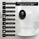Ver imagem 6 de Câmera Ip C360 de Segurança Wifi 2 Antenas Robô Hd 1080p sem Fio 360º Áudio Visão Noturna - 8165hp