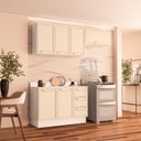 Ver imagem 1 de Cozinha Completa 3 Peças 224,5CMX200CM Bege/Branco/Creme