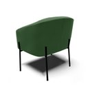 Ver imagem 7 de Cadeira Sala de Jantar Pé de Ferro Preto Kit 2 Stella Suede D03 - D’Rossi