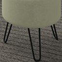 Ver imagem 6 de Puff Puf Para Sala Pes Metal Small Veludo SL 940 Peer