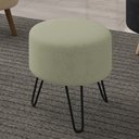 Ver imagem 7 de Puff Puf Para Sala Pes Metal Small Veludo SL 940 Peer