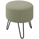 Ver imagem 1 de Puff Puf Para Sala Pes Metal Small Veludo SL 940 Peer