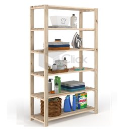 arara para organizaçao armario multiuso estilo Rústico AJB STORE - 3