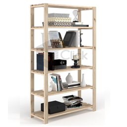 arara para organizaçao armario multiuso estilo Rústico AJB STORE - 2