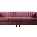 Ver imagem 2 de Sofá 4 Lugares Decoração Retrô Clássico Realeza Chesterfield Roxo