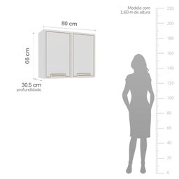 Cozinha Completa 4 Peças 224,5cm X 200cm Amara - 8