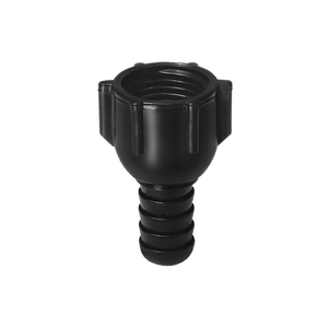 24 Unidades Bico para Torneira Jardim Bitola 1/2'' Cor Preto Durín