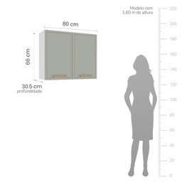 Cozinha Completa 4 Peças 224,5cm X 200cm Amara - 6