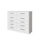 Ver imagem 2 de Cômoda 10 -gavetas Alexia - Yescasa