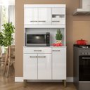 Ver imagem 1 de Kit Cozinha Carla 90cm 6 Portas 1 Gaveta