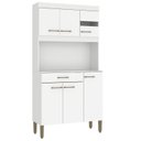 Ver imagem 2 de Kit Cozinha Carla 90cm 6 Portas 1 Gaveta