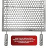 Grelha Moeda Reforçada Inox Churrasco Alvenaria 60x50 - 6