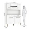 Kit Cozinha Laura 120cm 8 Portas 2 Gavetas - 4