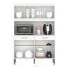 Kit Cozinha Laura 120cm 8 Portas 2 Gavetas - 3