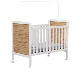 Berço Minicama 2 em 1 Americano 100% MDF Cloe - 4