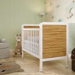 Berço Minicama 2 em 1 Americano 100% MDF Cloe - 3