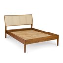 Ver imagem 3 de Cama King com Madeira Maciça Viena 207x111x230cm Marrom/Mel