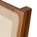 Ver mais imagens de Cama King com Madeira Maciça Viena 207x111x230cm Marrom/Mel