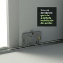 Ver imagem 7 de Guarda Roupa Casal 100% Mdf Madesa Zurique 3 Portas de Correr com Espelhos - Branco