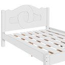 Ver imagem 3 de Cama De Casal MDF Resistente Siena Branco Carmolar