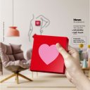 Ver imagem 4 de Coração e Triângulo - Wall Concept, Montagem entre Quadros e Adesivo de Parade - 2 Peças + - Soft To