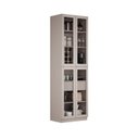 Ver mais imagens de Cozinha Modulada com Cristaleira 4 Peças Essence 100% MDF Itatiaia Cinza/Fendi/Gris