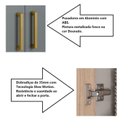 Ver imagem 5 de Cozinha Modulada com Cristaleira 4 Peças Essence 100% Mdf Itatiaia