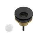 Ver imagem 1 de Válvula para Lavatório 7/8" Universal com Tampa Plástica Preto/Matte Roca