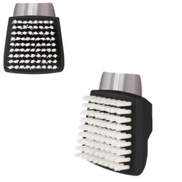 Escova de Nylon Limpa Grelha Limpeza Geral Churrasqueira:preto - 3