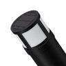 Poste / Balizador de Jardim Taschibra Circolare Led Solar 30cm 3w 3,7v Preto 15100117 - 3