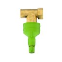 Ver imagem 2 de Base de Registro Pressão DN15 1/2 16 Estrias Metais Celite Amarelo/Dourado/Verde