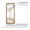 Ver mais imagens de Espelho Orgânico 180cmx60cm Moldura Mdf Zadar