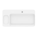 Ver imagem 2 de Cuba de Apoio com Válvula Oculta 7/8" 80x42cm sem Saboneteira Infinity