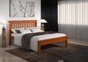 Ver imagem 3 de Cama Casal de Madeira Mel Acetinado - Piratini