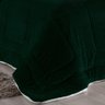 Coberdrom Cobertor Robust Queen Manta Canelada Sherpa Lã de Carneiro Grosso 1 Peça Verde Escuro - 2