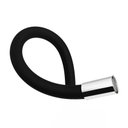 Ver imagem 2 de Torneira Luxo Parede Tubo Flexível 01868 Preta Concept Metais