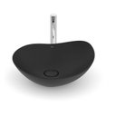 Ver imagem 5 de Cuba Apoio 470x405 Ohtake Preto/Matte Black Roca