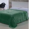 Cobertor Solteiro Toque de Seda Microfibra Niazitex Verde Malta - 1