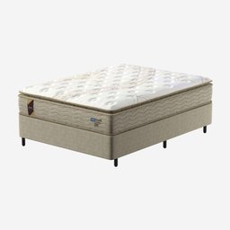 Conjunto Box Viúva Mola Ensacada Probel Excede Premium (128x188x56cm) - 1