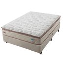 Ver imagem 1 de Conjunto Box Viúva Mola Ensacada Probel Excede Premium (128x188x56cm)