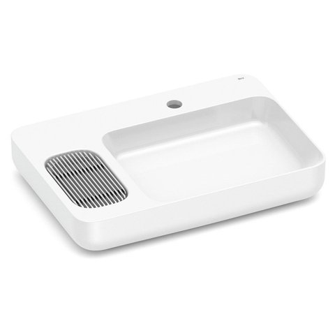 Cuba de Apoio com Válvula Oculta 7/8" 600cm x 420cm Infinity Roca Branco