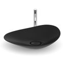 Ver imagem 4 de Cuba Apoio 625x385 Ohtake Preto/Matte Black Roca