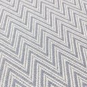 Ver imagem 7 de Tapete Sala Quarto Artesanal 2,50 x 3,00m Chevron Cinza Cru Antiderrapante Grande Rústico