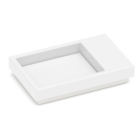 Cuba de Sobrepor 60x38cm com Tampo Skyline Horizon Branco/Blanco Mate Roca