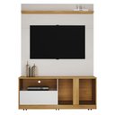 Ver imagem 3 de Home Theater Monza Off White Cinamomo com Aparador para Sala de Estar Ambiente Bellíssima Off White