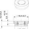 Regulador de Vazão 14l/min Celite 16,4cm X 5,2cm - 2