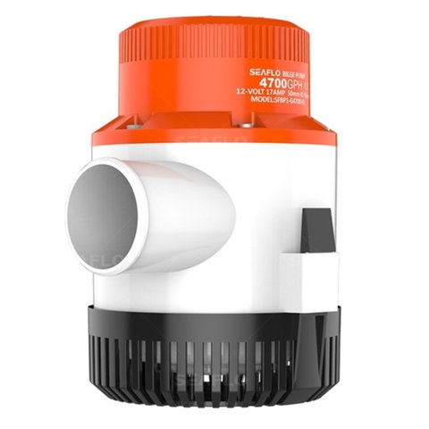 Bomba de Porao Seaflo 4700GPH 12V 17A Barco Lancha Original